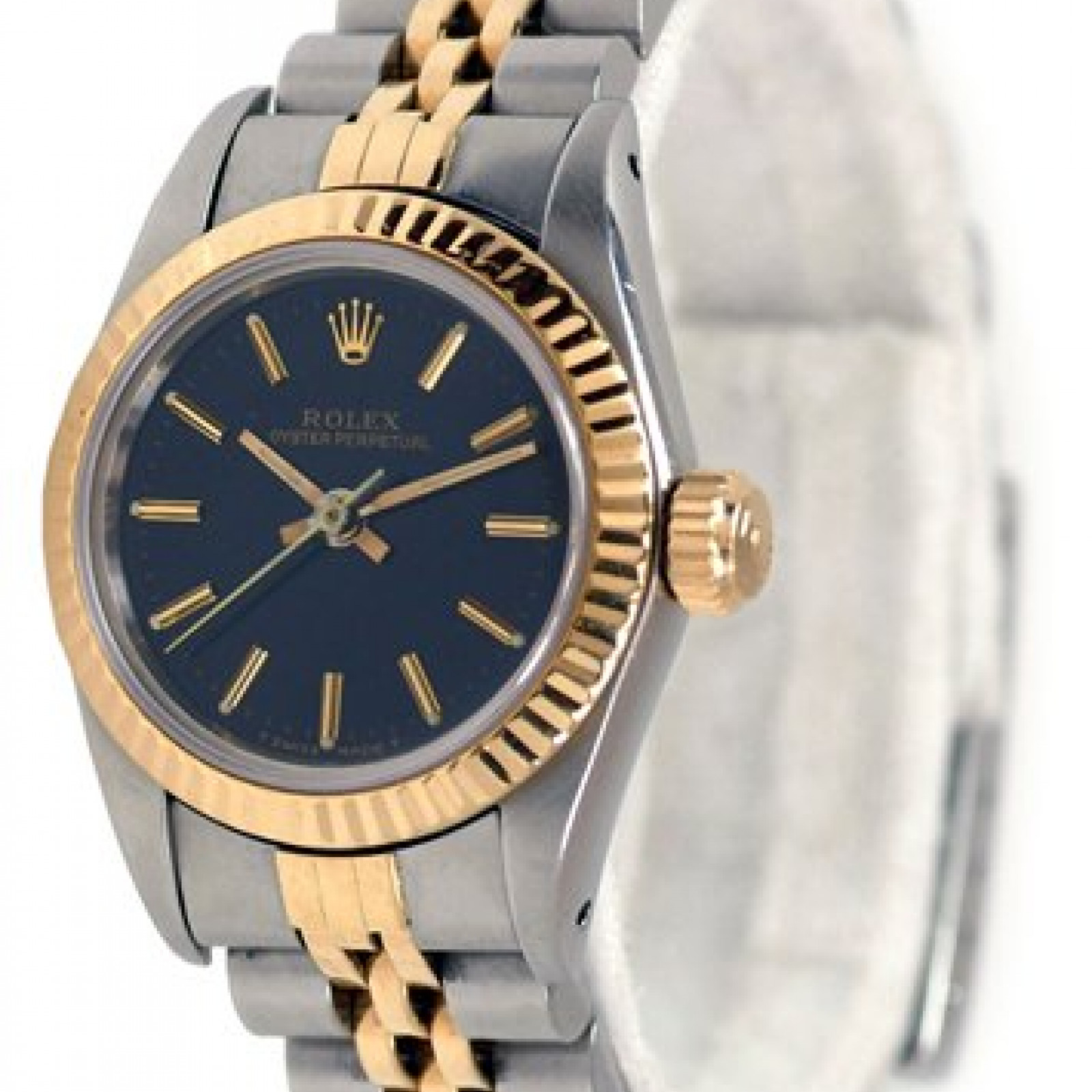 Pre-Owned Rolex Oyster Perpetual Oyster Perpetual 67193 Gold & Steel